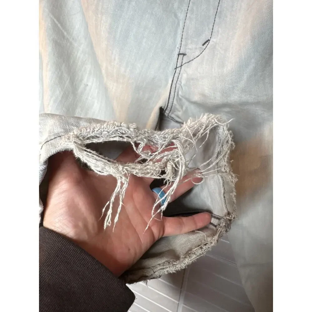 Vintage 1990s Levi’s SilverTab Jeans 38x32 Super Light Wash Relaxed Fit